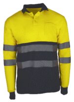 POLO BICOLOR SUNNY PLUS MANGA LARGA A.V.