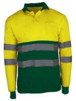 POLO BICOLOR SUNNY PLUS MANGA LARGA A.V.