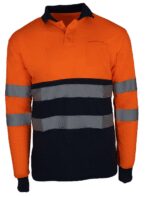 POLO BICOLOR SUNNY PLUS MANGA LARGA A.V.