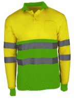 POLO BICOLOR SUNNY PLUS MANGA LARGA A.V.