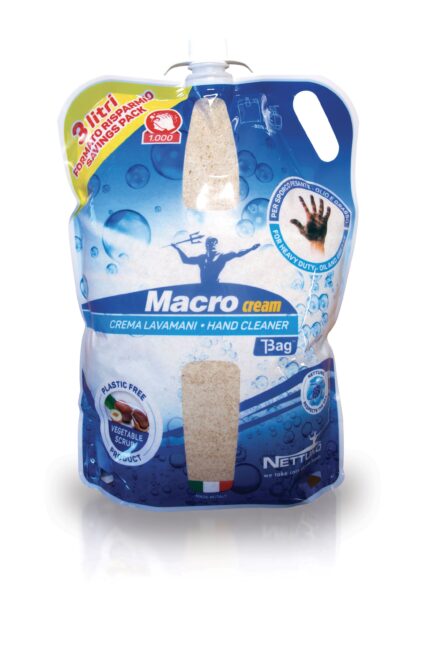 CAJA 6UDS. LAVAMANOS MACROCREAM T-BAG RECARGA 3Lts.
