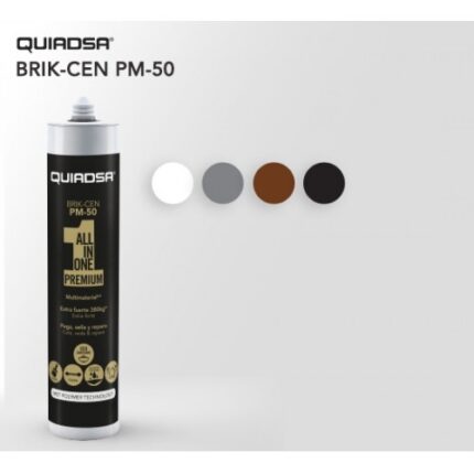 CAJA 12UDS. ADHESIVO POLIMERO BRIK-CEN PM-50 BLANCO