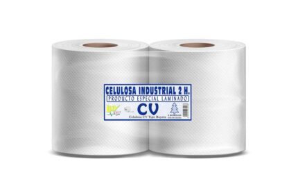 PACK 2 BOBINAS INDUSTRIAL 100% CELULOSA